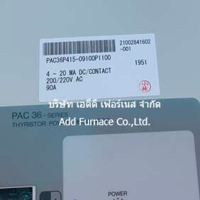 PAC36P415-09100P1100 | Shimaden Thyristor Power Regulator